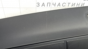 Бампер задний голый Jeep Grand Cherokee WK2 14-22 нижняя часть, под 2 трубы и фаркоп, структура, царапины