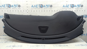 Торпедо передняя панель без AIRBAG Honda Insight 19-21 черная, под динамик, надрыв
