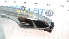 Ручка двери внешняя передняя левая Toyota Rav4 16-18 keyless, хром, царапины