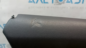 Ornamente ușă, față stânga Volkswagen ID.4 23-26, negru, cotieră din piele gri, inserție argintie, îndoită