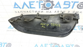 Вставка переднего бампера под накладку левая Jeep Grand Cherokee WK2 14-22 структура, царапины