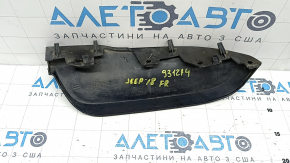 Вставка переднего бампера под накладку правая Jeep Grand Cherokee WK2 14-22 структура, царапины