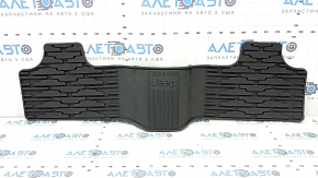 Коврик салона задний 2 ряд резина Jeep Grand Cherokee WK2 16-22 черный