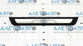 Ornamente prag ușă dreapta față Jeep Grand Cherokee WK2 11-22, negre cu crom, zgârieturi, coroziune