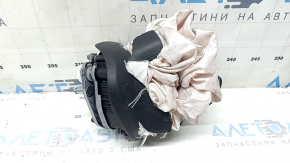 Подушка безопасности airbag в руль водительская Honda Insight 19-22 черная, стрельнувшая