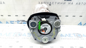 Подушка безопасности airbag в руль водительская Honda Insight 19-22 черная, стрельнувшая