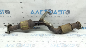 Выпускная трасса средняя часть с катализатором Honda Insight 19-22 надорвана сетка