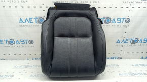 Tapițerie pernă scaun pasager Honda Insight 19-22, piele neagră, încălzită, perforată, zgârieturi