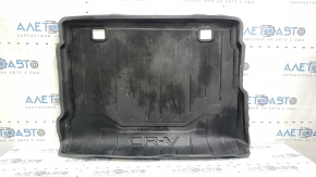 Коврик багажника (резина) Honda CRV 23-26 черная, надрывы, потерт