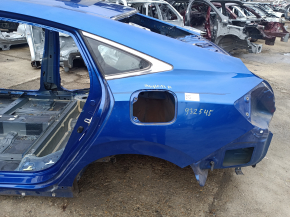 Aripă spate stânga Honda Insight 19-21 pe caroserie, albastră, bara de protecție