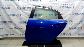 Дверь в сборе задняя левая Honda Insight 19-22 синий B-593M, тычка