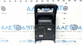 Ornamente console centrale spate pentru Honda CRV 23-26, negre, sub grila de aerisire, zgârieturi