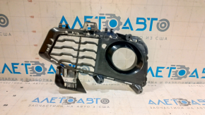 Решетка переднего бампера правая BMW 4 F32/33/36 14-20 под ПТФ, M Pack, структура