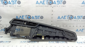 Ornamente centrale bord negru pentru Honda Insight 19-22 cu deflectoare și zgârieturi