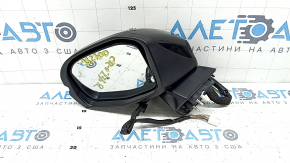 Зеркало боковое левое в сборе Honda CRV 23-26 8 пинов, поворотник. подогрев, BSM, черное