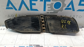 Накладка губы заднего бампера левая Audi Q5 80A 18-20 S-Line