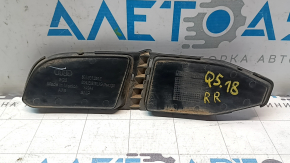 Накладка губы заднего бампера правая Audi Q5 80A 18-20 S-Line