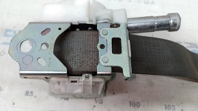 Пассажирский ремень безопасности с пиропатроном Toyota Camry v55 15-17 usa серый, стрельнувший, под химчистку