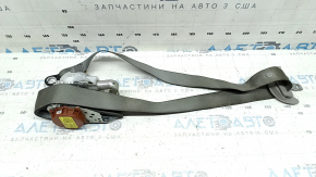 Водительский ремень безопасности с пиропатроном Toyota Camry v50 12-14 usa серый, стрельнувший, под химчистку