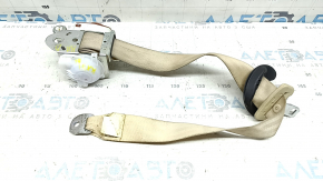 Centură de siguranță spate stânga cu acționare pentru Lexus RX350 RX450h 10-14, bej, curățabilă chimic, uzată