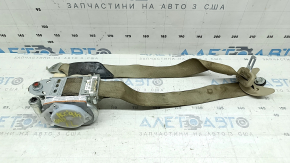 Водительский ремень безопасности с пиропатроном Honda Accord 13-17 бежевый, под химчистку, струльнувший