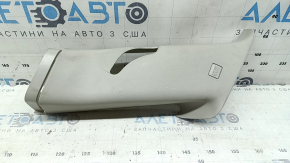 Panou ornamental stâlp spate dreapta cu geam față pentru Dodge Journey 11-20 pentru 3 rânduri de scaune, gri, zgârieturi