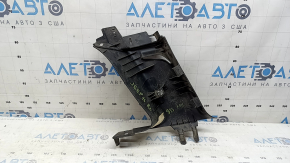 Накладка задней стойки левая Jeep Grand Cherokee WK2 16-22 передняя, черная, царапины