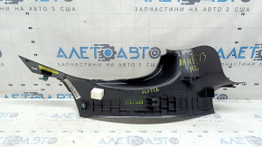 Накладка порога задняя левая Dodge Dart 13-16 черная, царапины
