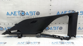 Ornamente montant spate stânga pentru Dodge Challenger 15-23, negru, zgârieturi