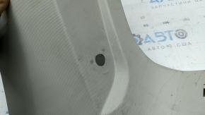 Panou ornamental stâlp spate stânga în spatele geamului pentru Dodge Journey 11-13, scaune cu 3 rânduri, gri, fără capac, curățabil chimic, zgârieturi
