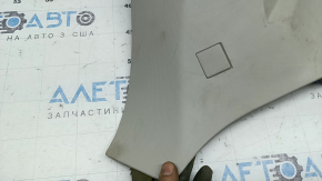 Panou ornamental stâlp spate stânga în spatele geamului pentru Dodge Journey 11-13, scaune cu 3 rânduri, gri, fără capac, curățabil chimic, zgârieturi