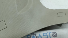 Panou ornamental stâlp spate stânga în spatele geamului pentru Dodge Journey 11-13, scaune cu 3 rânduri, gri, curățabil chimic, zgârieturi