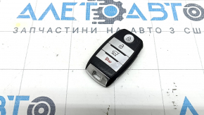 Ключ Kia Niro 17-22 HEV, PHEV Smart key, 4 кнопки, потерта эмблема, царапины