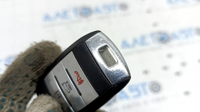 Ключ Kia Niro 17-22 HEV, PHEV Smart key, 4 кнопки, потерта эмблема, царапины