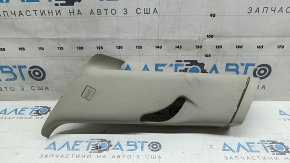 Ornamente montan dreapta spate în fața geamului pentru Dodge Journey 11-20, scaune cu 3 rânduri, gri, zgârieturi, gata de curățat chimic