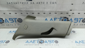 Panou ornamental stâlp dreapta spate în fața geamului, Dodge Journey 11-20, pentru 3 rânduri de scaune, gri, zgârieturi, gata de curățat chimic