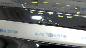 Бампер задний голый Kia Niro 17-19 HEV, PHEV без парктроников, черный, сломаны крепления, царапины, прижат