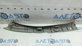 Накладка порога внутренняя задняя правая Toyota Camry v50 12-14 usa, серая, царапины, под химчистку