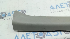 Накладка порога внутренняя задняя правая Toyota Camry v50 12-14 usa, серая, царапины, под химчистку