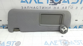 Козырек левый Toyota Camry v50 12-14 usa серый, без крючка, без подсветки, под химчистку