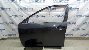 Дверь голая передняя левая Toyota Camry v50 12-14 usa, графит 1G3, тычка, замята