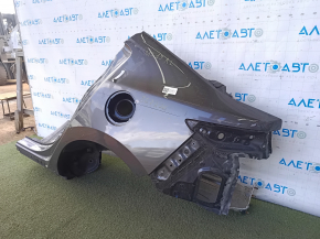 Четверть крыло задняя левая Mazda 3 19-26 4d графит, отпилена, тычки, царапины