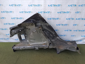 Четверть крыло задняя левая Mazda 3 19-26 4d графит, отпилена, тычки, царапины
