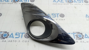 Обрамление птф правое Toyota Camry v50 12-14 usa XLE хром, 2 части, сколы