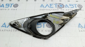 Обрамление птф правое Toyota Camry v50 12-14 usa XLE хром, 2 части, сколы
