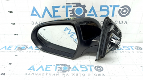 Зеркало боковое левое в сборе Kia Niro 17-22 3 пина, черное