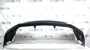 Бампер передний голый Toyota Camry v50 12-14 usa LE XLE, графит, сколы, царапины, надломаны крепления, прижат, надрыв