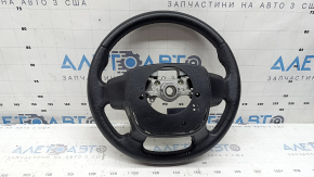 Руль голый Toyota Camry v50 12-14 usa LE, XLE, кожа, черный, царапины