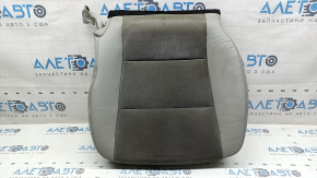 Husă pernă scaun șofer pentru Toyota Camry v50 12-14 SUA, XLE, piele gri, inserție Alcantara gri închis, încălzită, curățabilă chimic