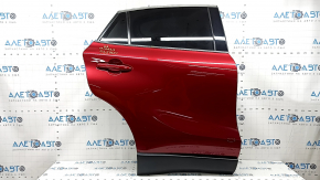 Ansamblu ușă spate dreapta fără cheie Toyota Venza 21-24, fumuriu, roșu 3T3, bare de protecție, bară de protecție pe mulaj